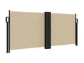 Beige retractable side awning 100x600 cm 79536RYEA