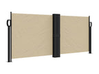 Beige retractable side awning 100x600 cm 79536RYEA