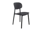 Homelumiere Modern Kitchen and Outdoor Chair in Polypropylene