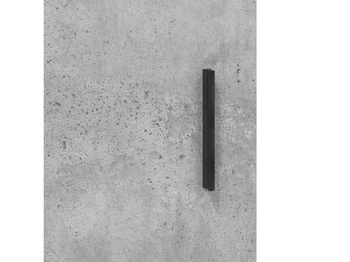 2-piece wall cabinets, concrete grey engineered wood finish, 12526OCYY