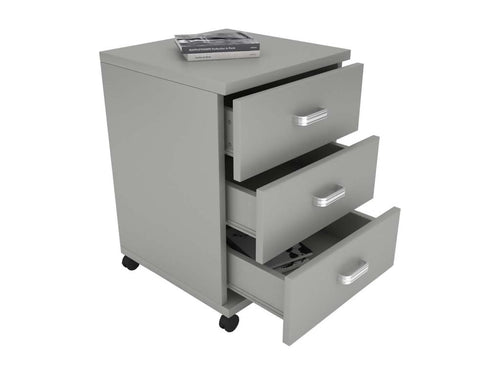 Bohometop Bohometop pedestal Side pedestal Bohometop desk pedestal Bohometop drawer Gray 35301BQED