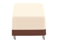 Bohometop beige garden chaise lounge cover 79x97x48/74 cm 600D 05868NMYJ