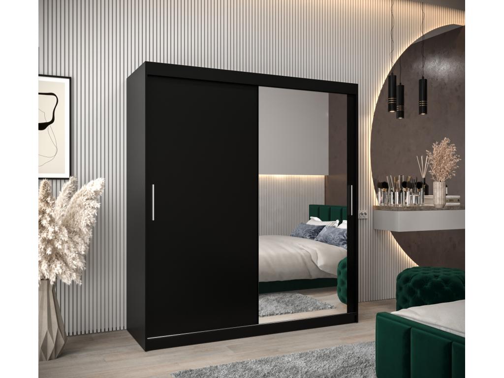 CABINET Bohometop 2 PUERTAS CORREDERAS 200/180/62 2 puertas Negro/Negro 23993VRNU