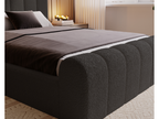 Bohometop Bed 140x200 Bohometop - Upholstered Bed with Storage Slatted Base Bohometop Adult Bed 140x200 Looped - Black Bohometop 19 83648AAQN