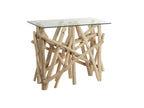 Driftwood/Glass Console - Homelumiere