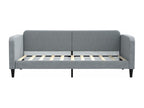 Daybed with light grey mattress 90x190 cm fabric 98829PMMI