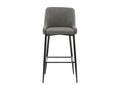 PLAZA Bohometop Bar Stool 48x57x105 Gray 20098GFGG