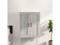 Homelumiere wall-mounted cabinet, grey, 69.5x32.5x90 cm