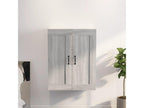 Homelumiere wall-mounted cabinet, grey, 69.5x32.5x90 cm