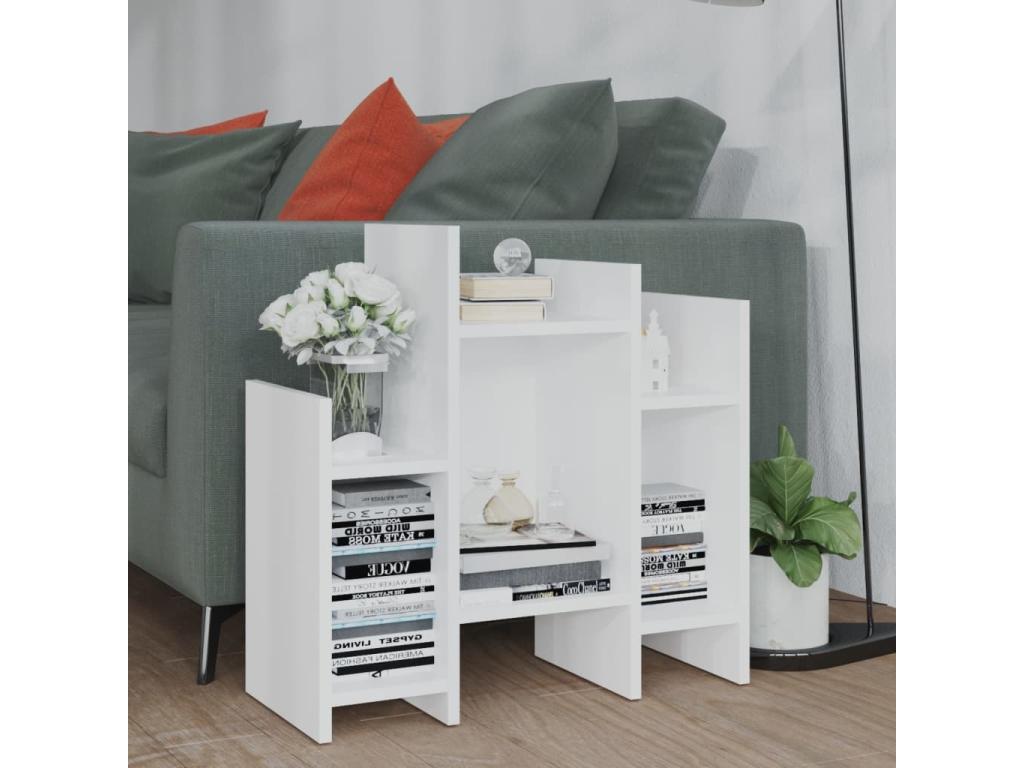 White side cabinet 60x26x60 cm Chipboard 28997TCDX