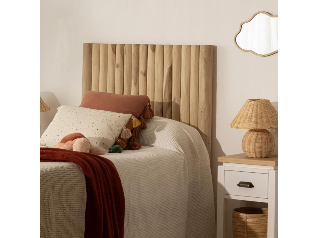 Headboard trunkos de madera Bohometop Natural 90x120 56280BIRQ