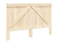 Headboard 160x104 cm solid pine wood 70768AQGB