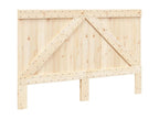 Headboard 160x104 cm solid pine wood 70768AQGB