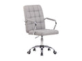 Office chair - Fabric / Chrome metal - Grey - Tarni 63363PRFY
