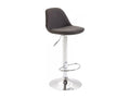 Bar stool - Fabric / Metal - Dark Grey - Bohometop 99464DFAJ