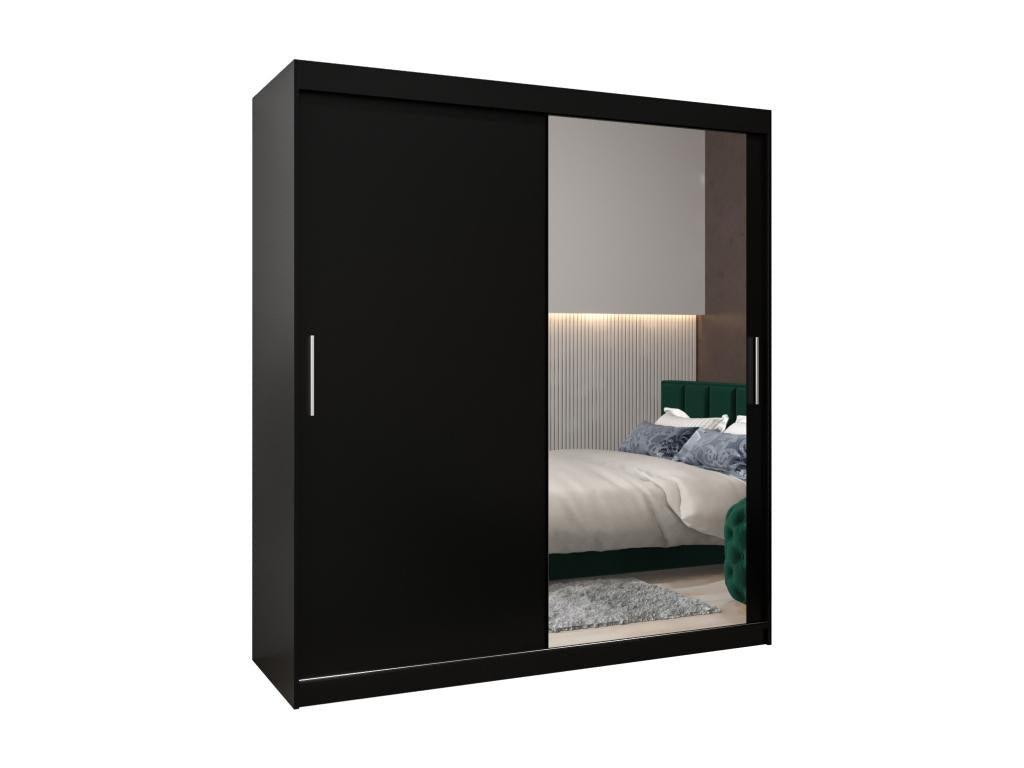 CABINET Bohometop 2 PUERTAS CORREDERAS 200/180/62 2 puertas Negro/Negro 23993VRNU