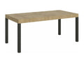 Homelumiere Extendable Dining Table - Brown - Legs and Supports on Homelumiere - Extendable Width 160 to 420cm