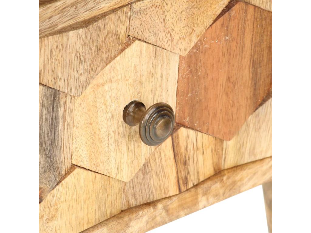 TV stand 90x30x50 cm Solid mango wood 41236XIIR